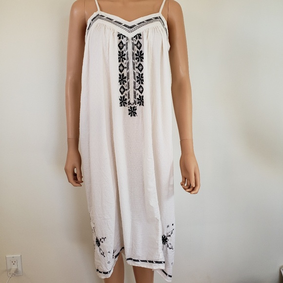 Lucky Brand Dresses & Skirts - Lucky Brand Boho Dress Spaghetti Straps Midi M